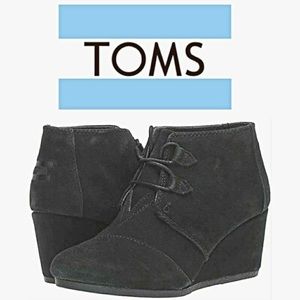 NWT TOMS Women's Kala Desert Wedge Bootie sz 11